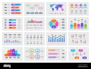 bilancio desercizio con grafici finanziari colorati