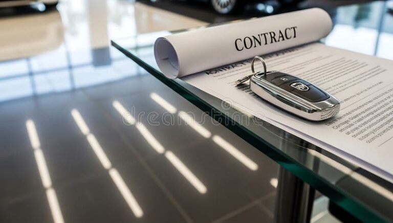 chiavi e certificato di proprieta auto su scrivania