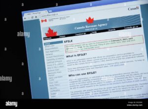 computer con sito agenzia delle entrate aperto